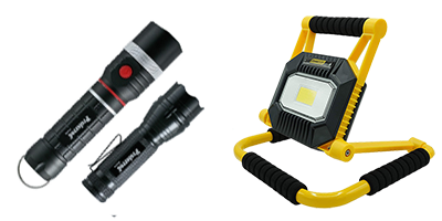 Flashlights &amp; Worklights