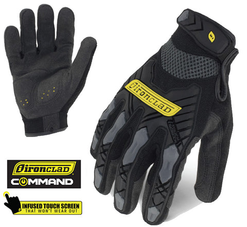 IRONCLAD® COMMAND® Impact Touch Gloves