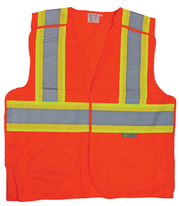 Safety Vest - Reflective, ANSI Class 2